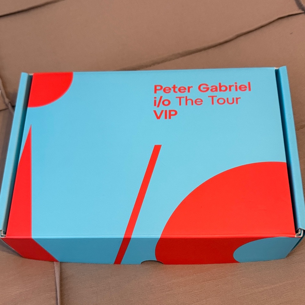 Peter Gabriel VIP pack!